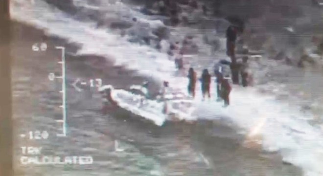 Yunan askerinin patlattığı can salındaki Kongolu göçmen boğuldu