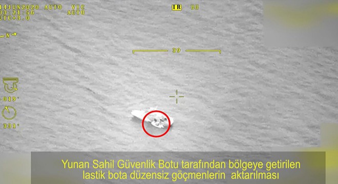 Yunanistan'ın, göçmenleri ölüme terk ettiği anlar görüntülendi
