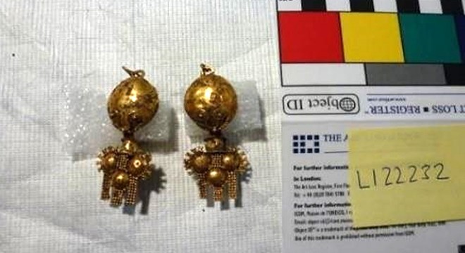 Yurt dışına kaçırılan 110 tarihi eser, ana vatanına getirildi