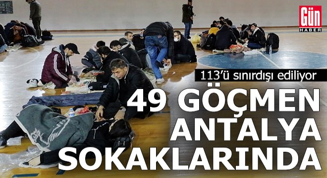 Yurtdışına kaçmaya çalışan göçmenlerden 49'u serbest bırakıldı