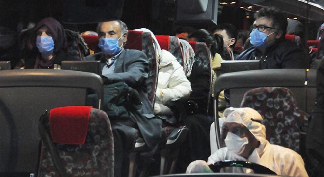 Yurtdışından gelen vatandaşlar Kocaeli'deki yurtlara yerleştirildi