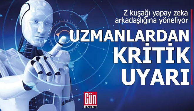 Z kuşağı yapay zeka arkadaşlığına yöneliyor