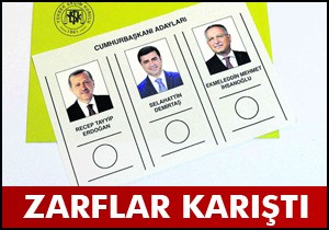 Zarflar karıştı seçim durdu