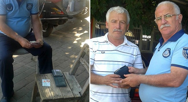 Zabıtadan örnek hareket