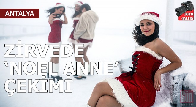 Zirvede 'Noel Anne' çekimi