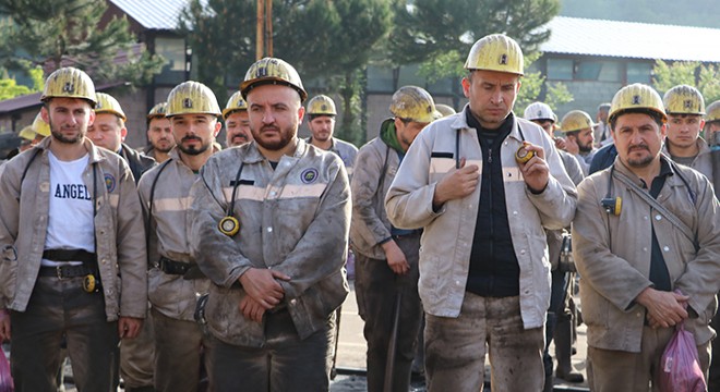 Zonguldak'ta 30 maden çalışanı anıldı