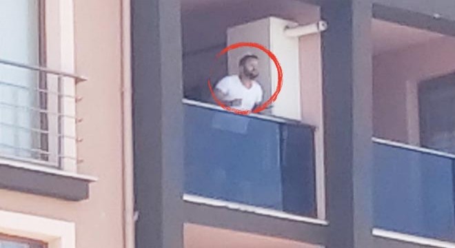 Zorla girdiği evde boşandığı eşini ayağından vurup rehin aldı