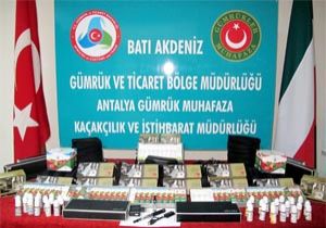 Kaçak elektronik sigaralar gümrüğe takıldı