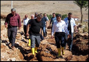 Elmalı'da hasar tespit çalışmaları başladı