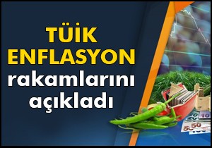 TÜİK enflasyon rakamlarını açıkladı