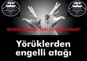 SESSİZLİĞİMİZİN SESİ OLUR MUSUNUZ?
