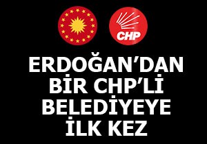 Erdoğan dan bir ilk