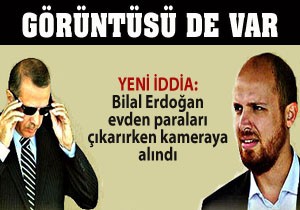 'Evden para çıkarırken görüntüsü de var'