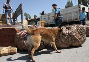 Ev eşyaları arasında 65 kilo eroin