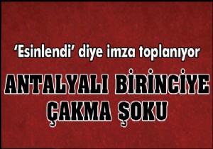 ‘Esinlendi’ diye imza toplanıyor