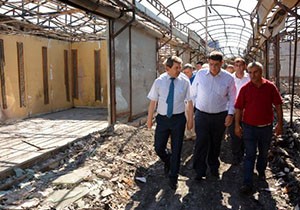 Başkan Dere'den esnaf ziyareti