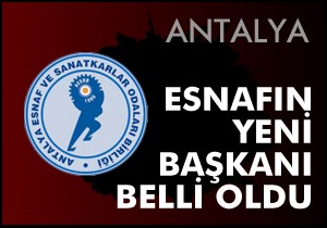 Esnafın yeni başkanı Adlıhan Dere