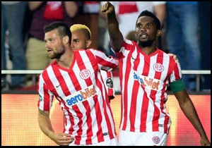 Eto'o, Antalyaspor'da tarih yazdı