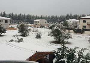 Antalya'ya kar yağdı