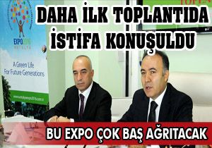 Expo Konseyi ilk toplantıda 20 fire verdi