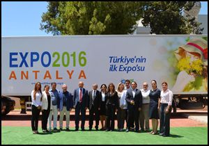 Expo'ya gönüllü tanıtım TIR'ı