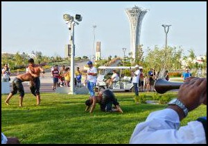 Kırkpınar güreşleri Expo 2016'da tanıtıldı