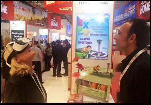 EXPO 2016, WTM Londra Fuarı'nda