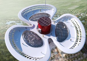 Türkiye'nin Eyfel'i EXPO kulesi 100.7 metreye yükseldi