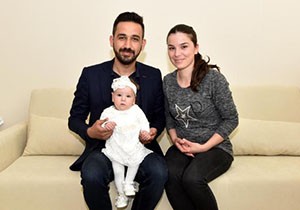 Minik Eylül 55 günlük yaşam mücadelesini kazandı
