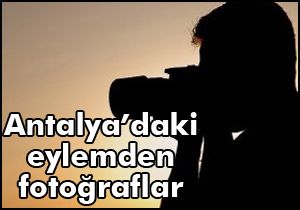 Antalya'daki Gezi Parkı eyleminden fotoğraflar