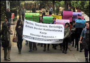 Antalya'da gergin eylem