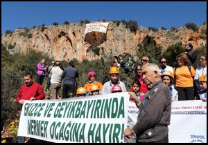 Geyikbayırı nda maden arama ruhsatına karşı dava açıldı