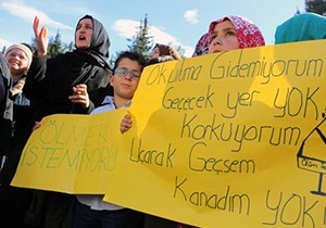 Alanya'da eylem