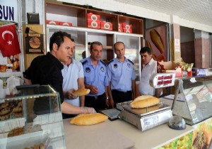 Aksu'da fırınlar denetlendi