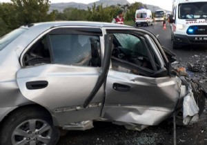 Bucak'ta kaza; Antalyalı çift öldü