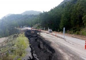 Kemer yolu tehlike dolu