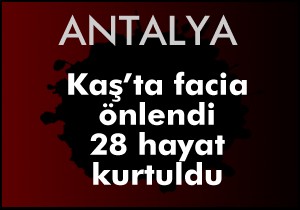 Kaş'ta Suriyeli kaçaklar yakalandı