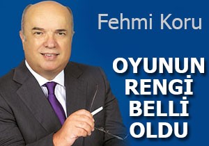 Fehmi Koru oyunun rengini belli etti