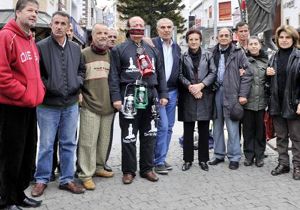 Fenerli eylemciye Antalya’da destek 
