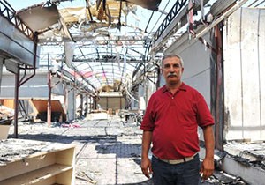 Festival Çarşısı'ndaki yangının zararı 1 milyon TL