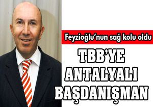 TBB'ye Antalyalı başdanışman