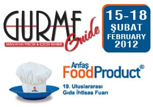 Gurme Guide GIDA fuarında…
