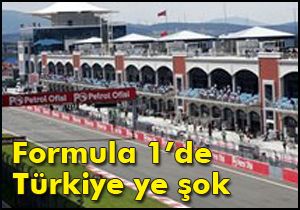 Formula 1 takvimden çıktı