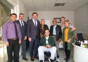 Başkan Gökce'den sevindiren hediye