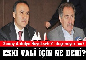 Eski Bakan Günay, Altıparmak için ne dedi?