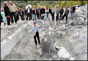 Gaz kuyusu kapandı