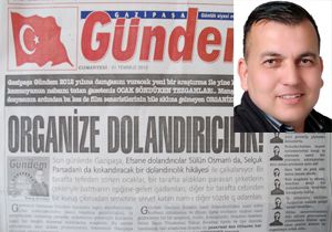 Antalya'da gazeteciyi vurdular
