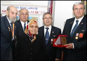 Gazilere 30 bin TL bağışladı