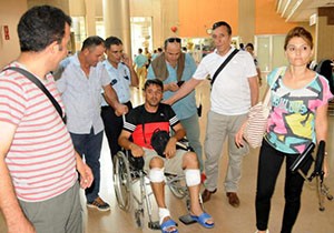 İkinci kez gazi oldu