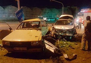 Gazipaşa'da otomobiller çarpıştı: 1 ölü